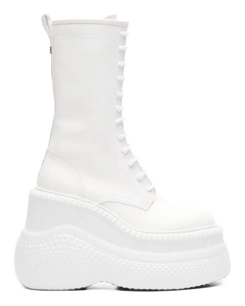 Casadei Mammouth Schnürstiefel - Weiß Weiß