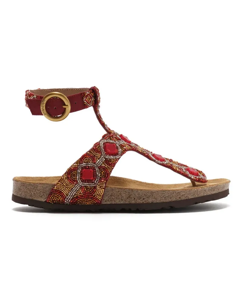 Maliparmi Diamond Beads Infrabijoux® sandals - Rot Rot
