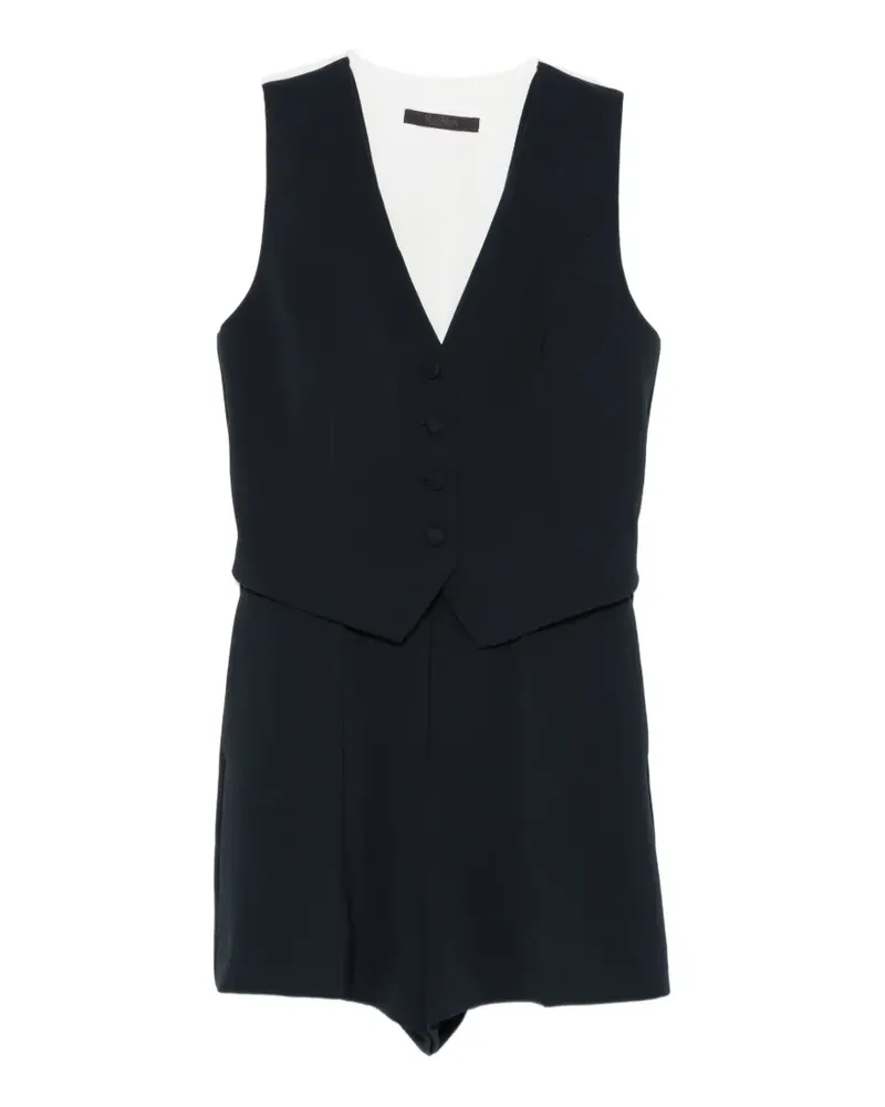 Max Mara Cady Playsuit - Blau Blau