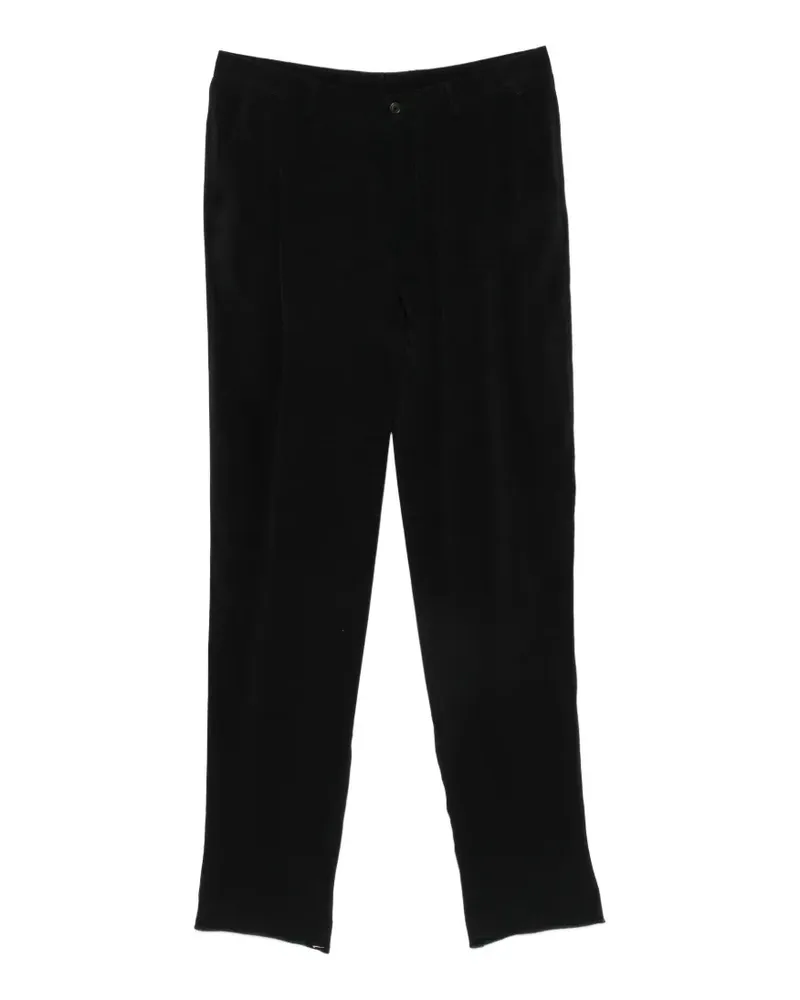 Giorgio Armani Klassische Straight-Leg-Hose - Schwarz Schwarz