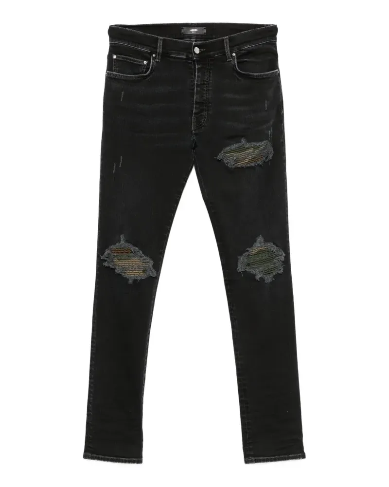 Amiri distressed pocket jeans - Schwarz Schwarz