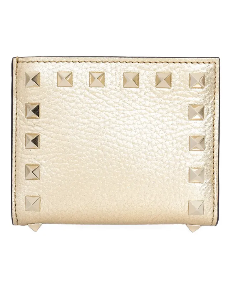 Valentino Garavani Portemonnaie mit Nieten - Gold Gold