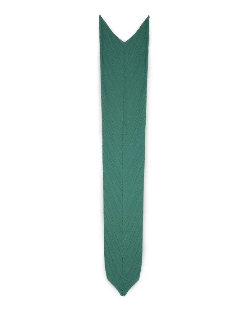 Issey Miyake Monthly March pleated scarf - Grün Grün