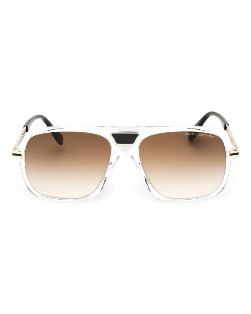 Marc Jacobs Sonnenbrille mit eckigem Gestell - Gold Gold
