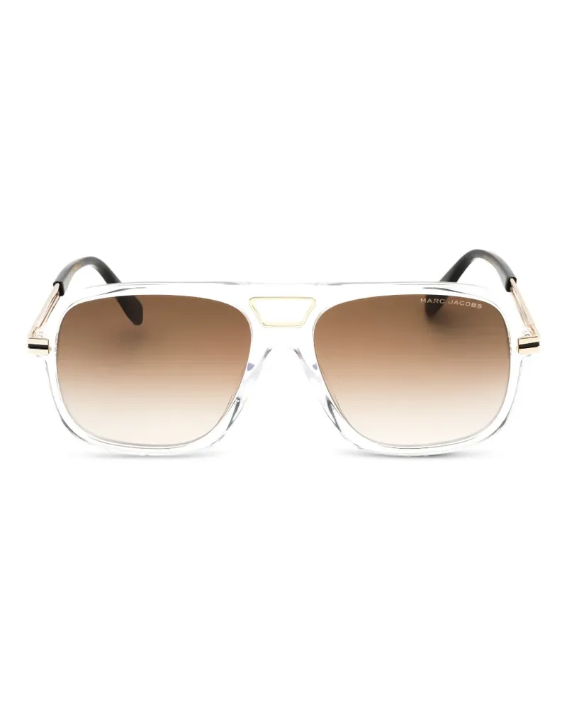 Marc Jacobs Sonnenbrille mit eckigem Gestell - Gold Gold
