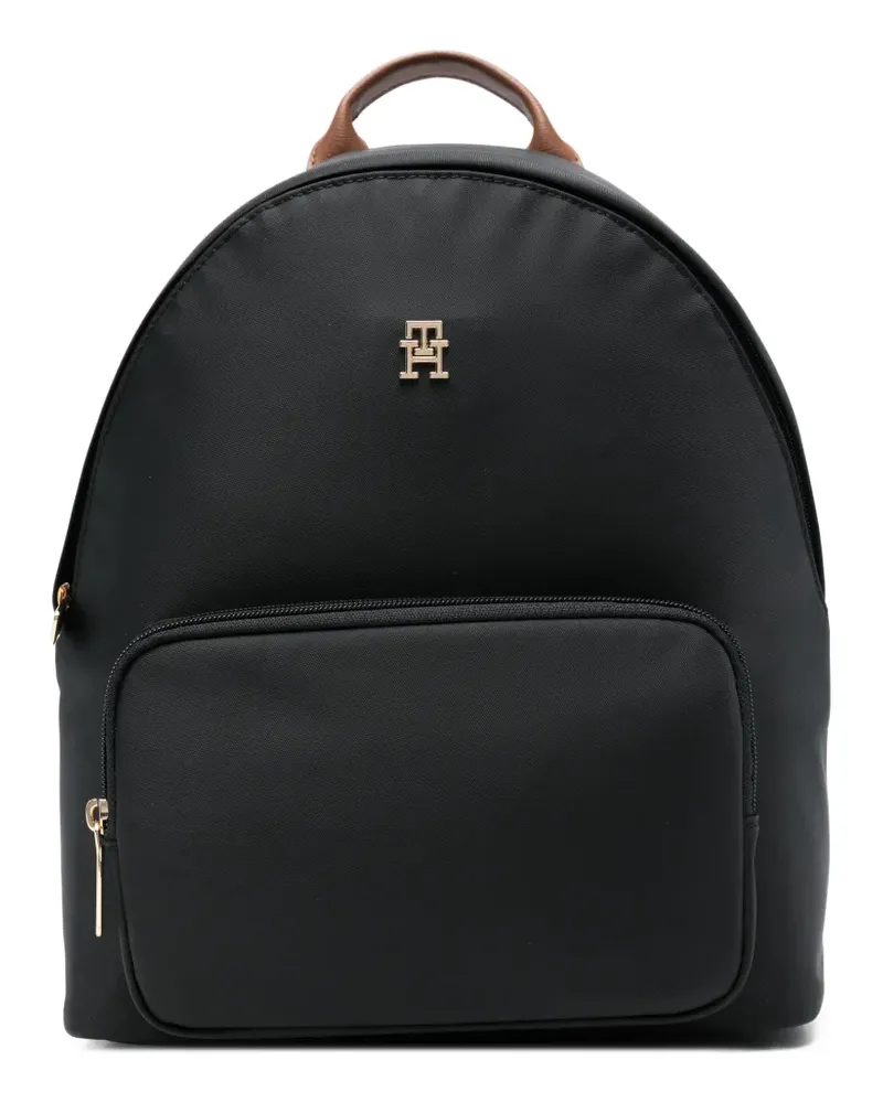Tommy Hilfiger Popette Dome Rucksack - Schwarz Schwarz