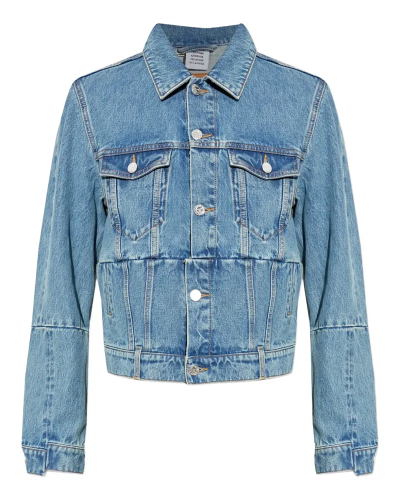 VETEMENTS button-up blue jacket - Blau Blau