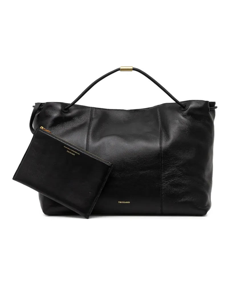 Trussardi Orbita Tote Bag - Schwarz Schwarz