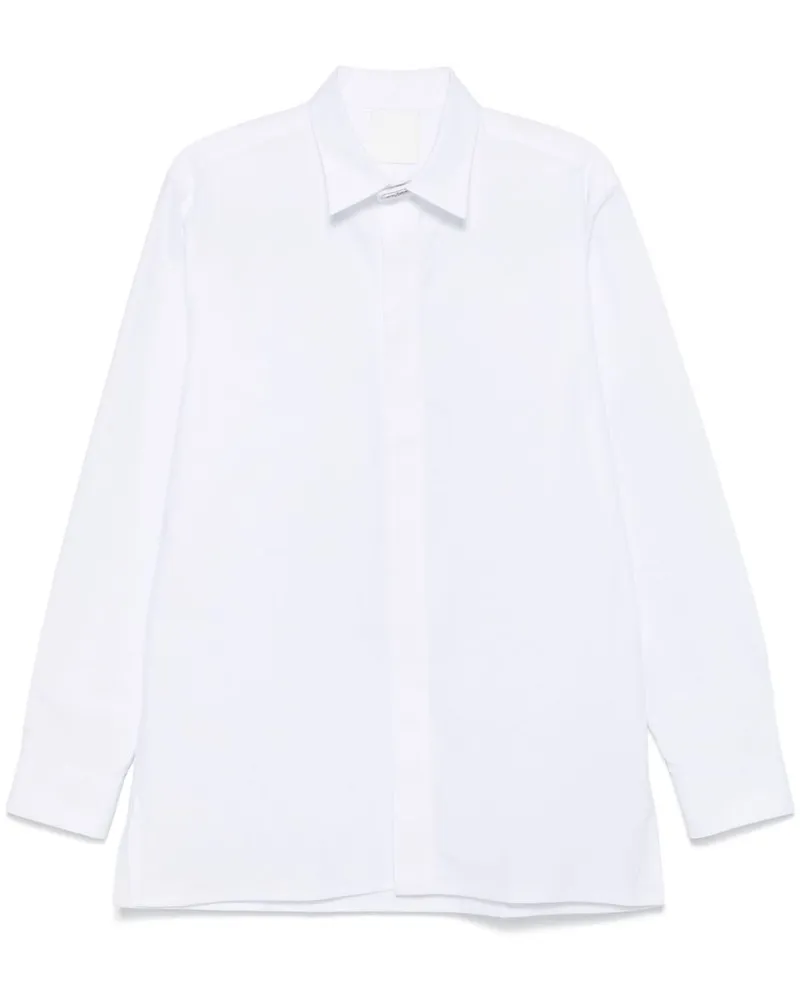 Givenchy Hemd mit 2G-Clip - Weiß Weiß