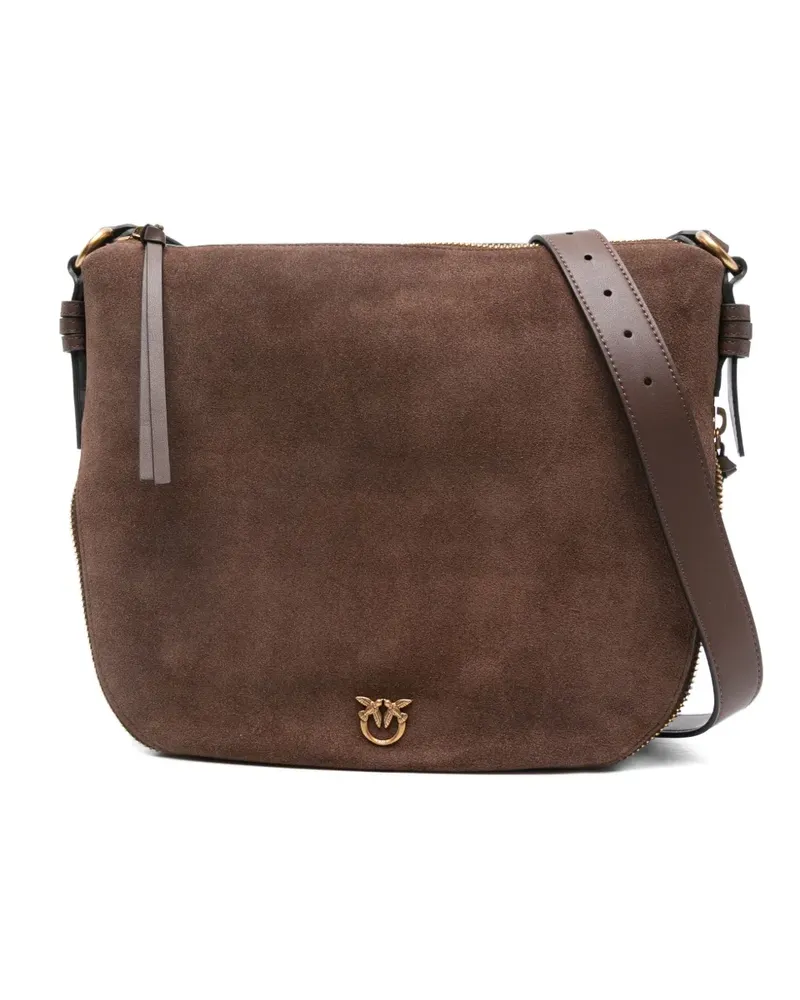 Pinko Tasche Schultertasche - Braun Braun
