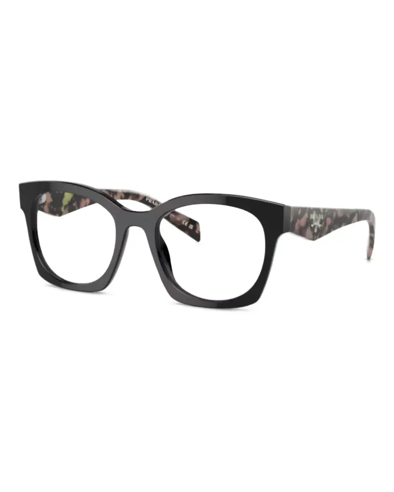 Prada square-frame glasses - Schwarz Schwarz