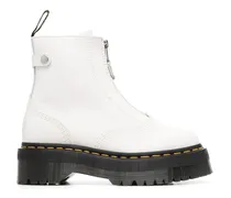 Stiefel mit Reißverschluss 45mm - Weiß