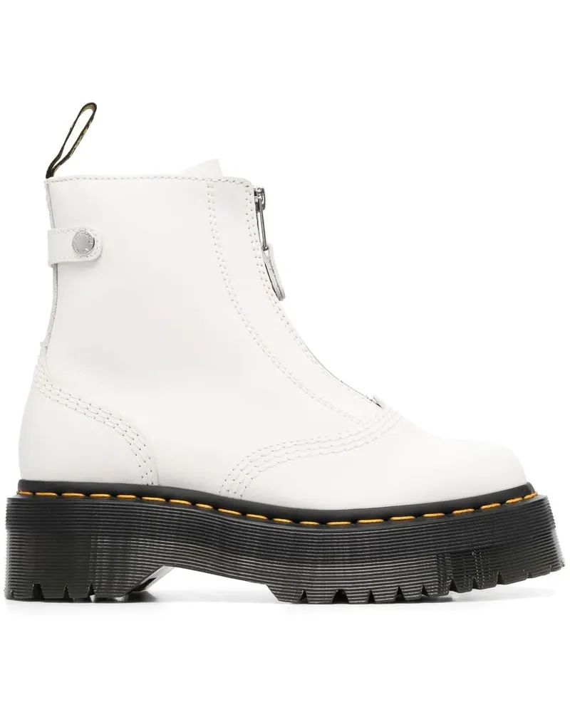 Dr.Martens Stiefel mit Reißverschluss 45mm - Weiß Weiß