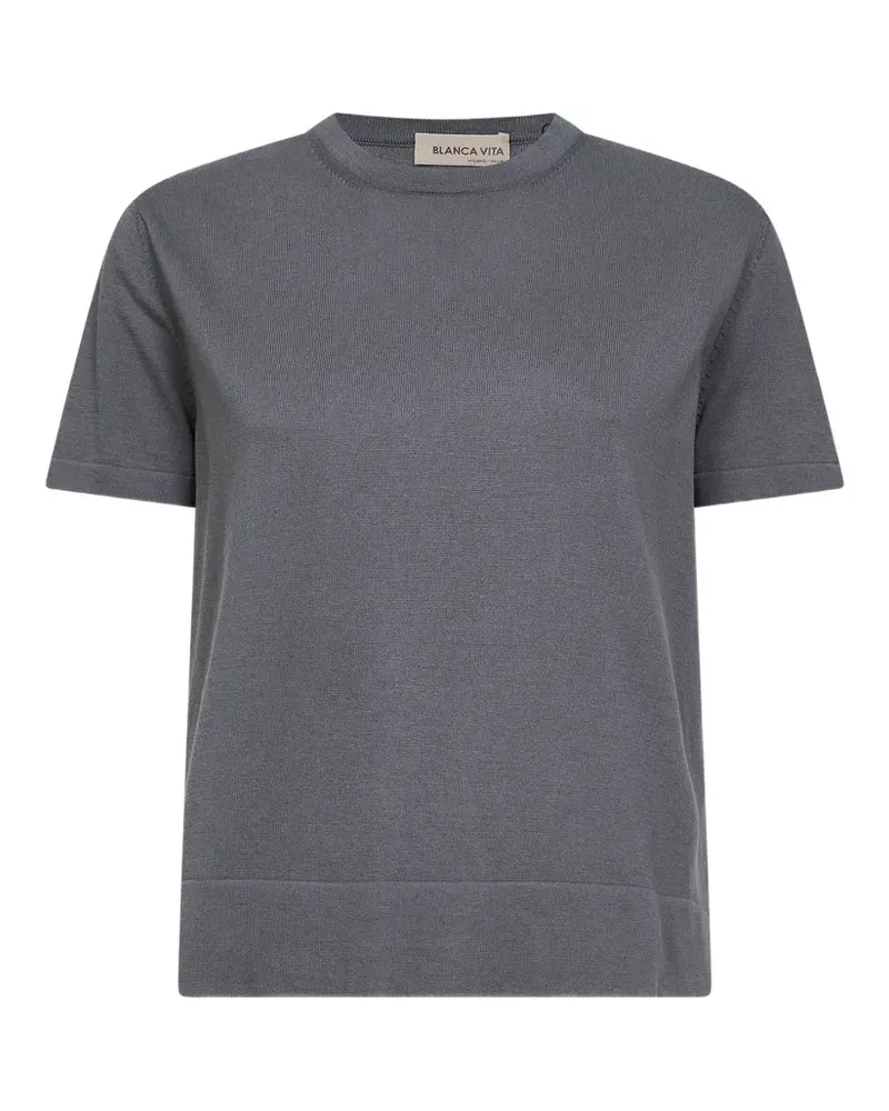 Blanca Kurzärmeliges Oberteil - Grau Grau