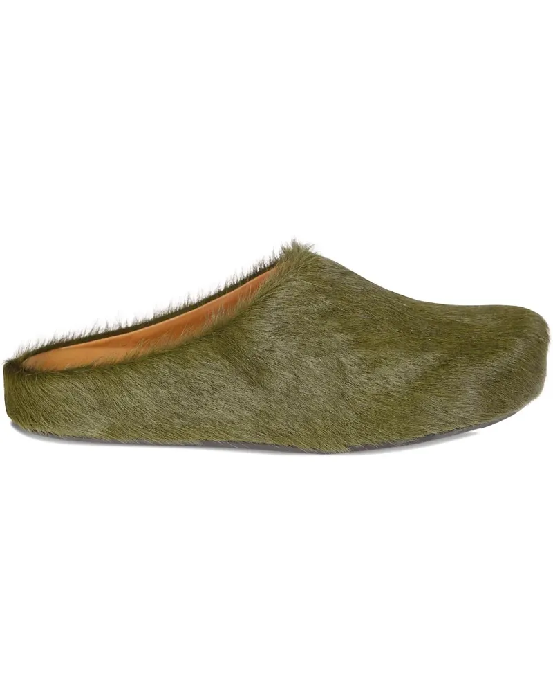 Marni Fussbett Sabot Mules - Grün Grün