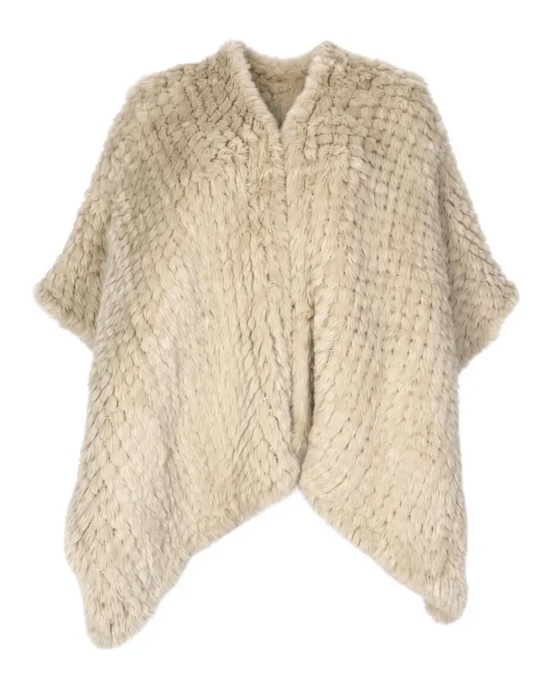 Pinko Jacke aus Shearling - Nude Nude