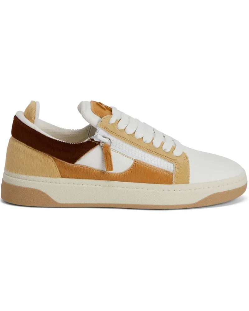 Giuseppe Zanotti Gz94 Sneakers in Colour-Block-Optik - Weiß Weiß