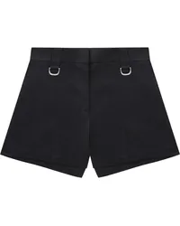 OFF-WHITE Kurze Shorts mit Bügelfalten Schwarz