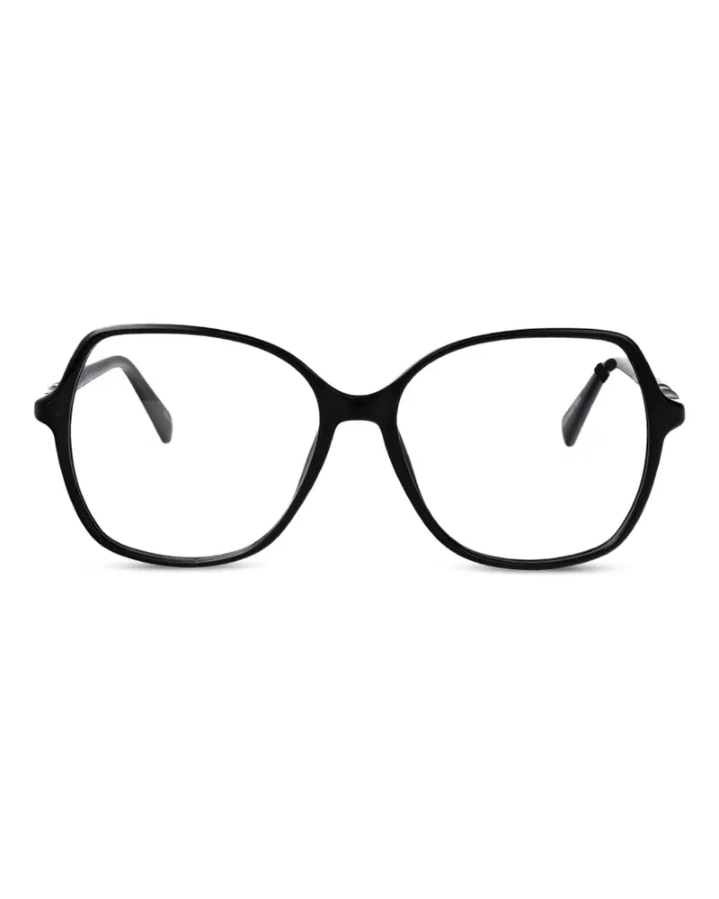 Longchamp geometric-frame glasses - Schwarz Schwarz