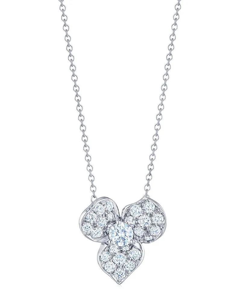 KWIAT 18kt Weißgoldanhänger mit Diamanten - Silber Silber