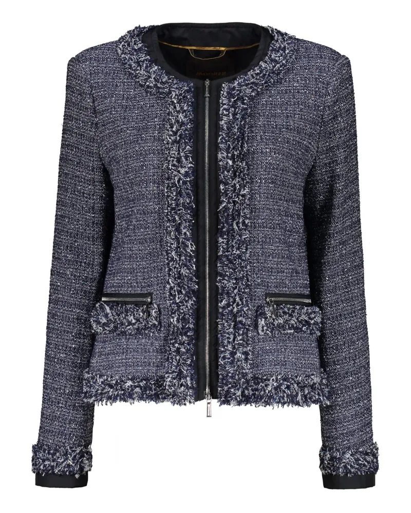 MOORER Mara Jacke - Blau Blau