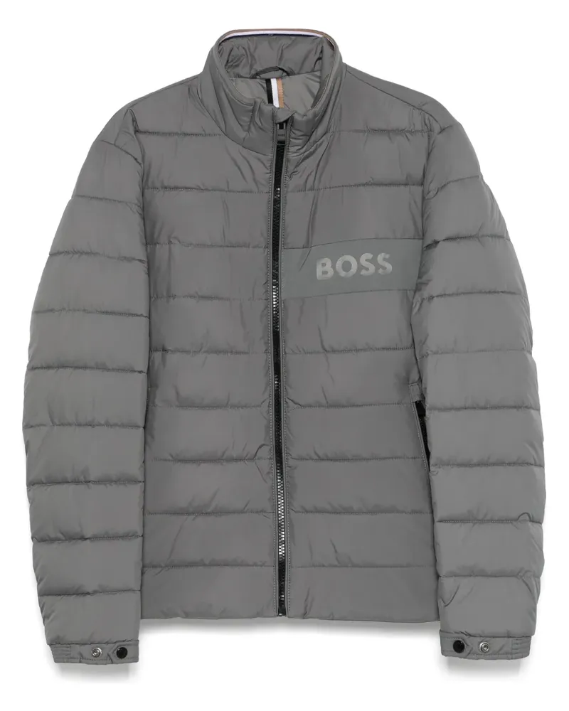 HUGO BOSS Wasserabweisende Jacke - Grau Grau