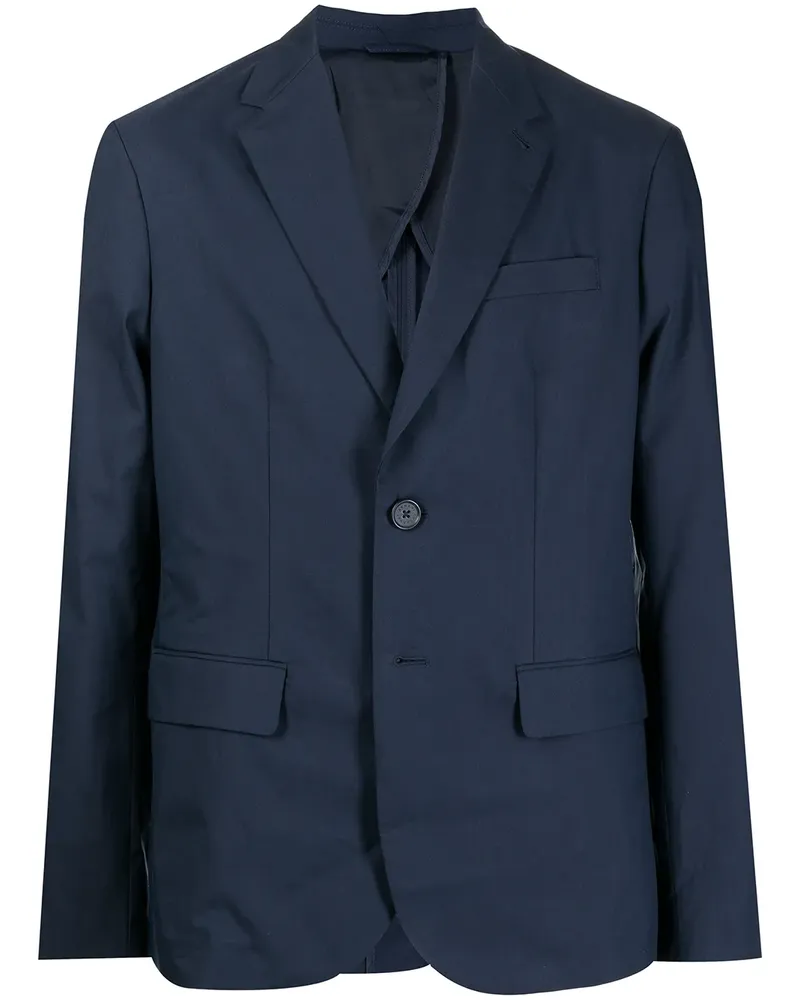 Armani Exchange Einreihiges Sakko - Blau Blau