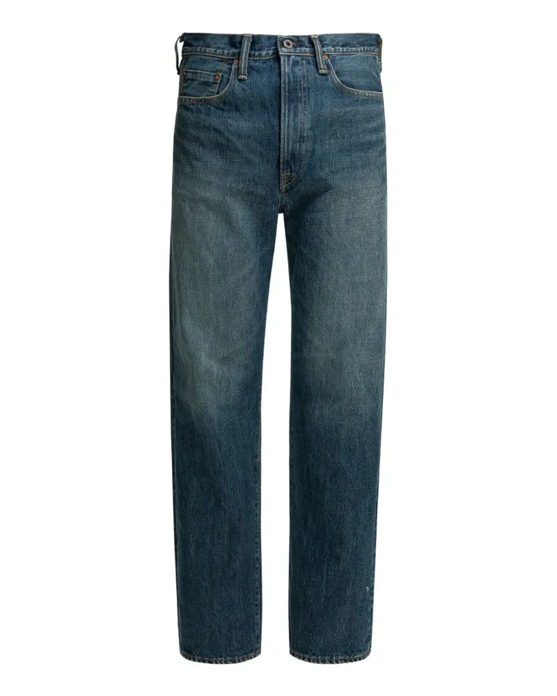 KAPITAL Monkey Cisco straight jeans - Blau Blau