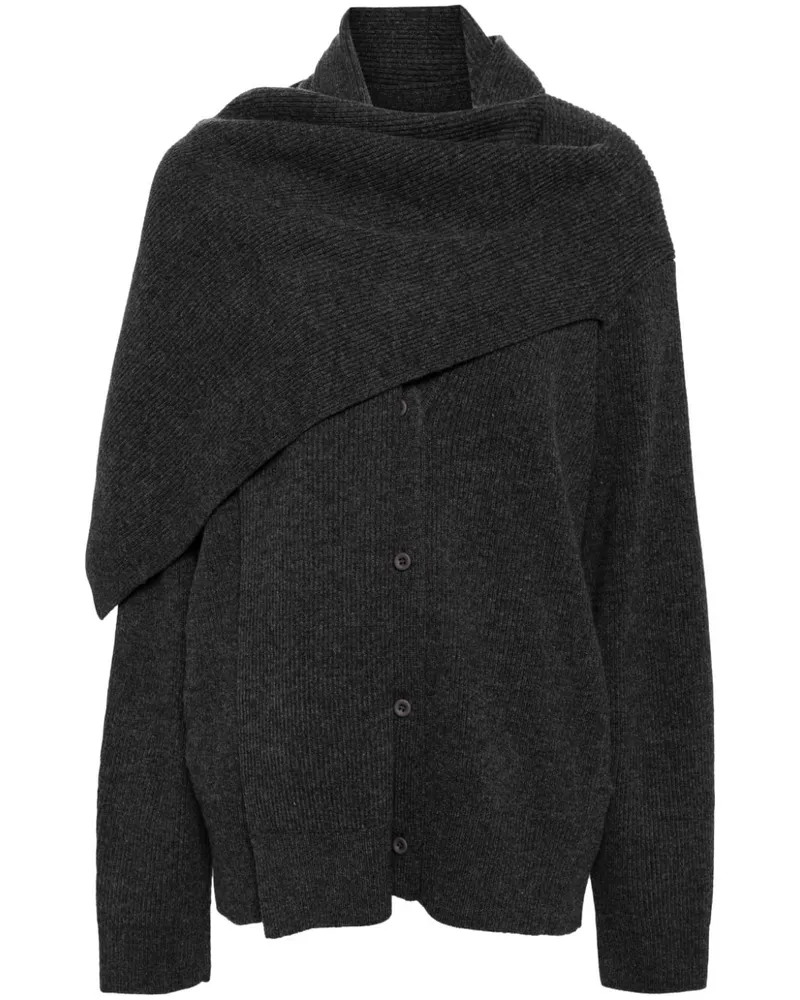 JNBY Cardigan mit Schalkragen - Grau Grau