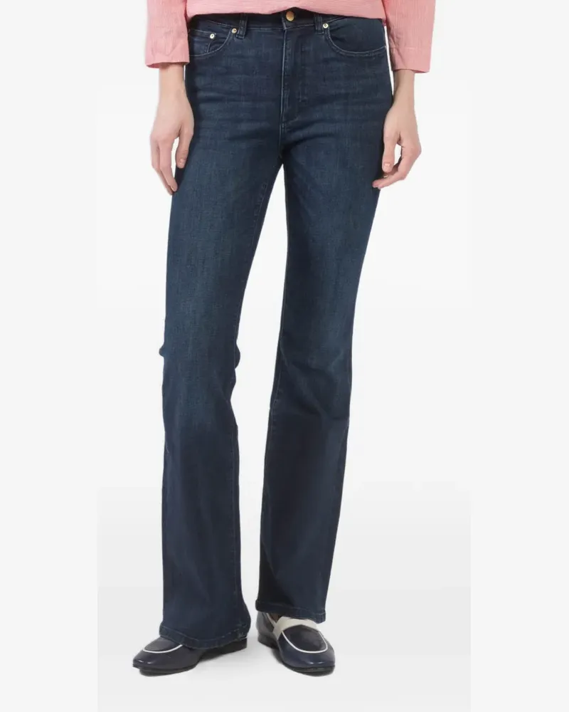 DL1961  flared denim - Blau Blau