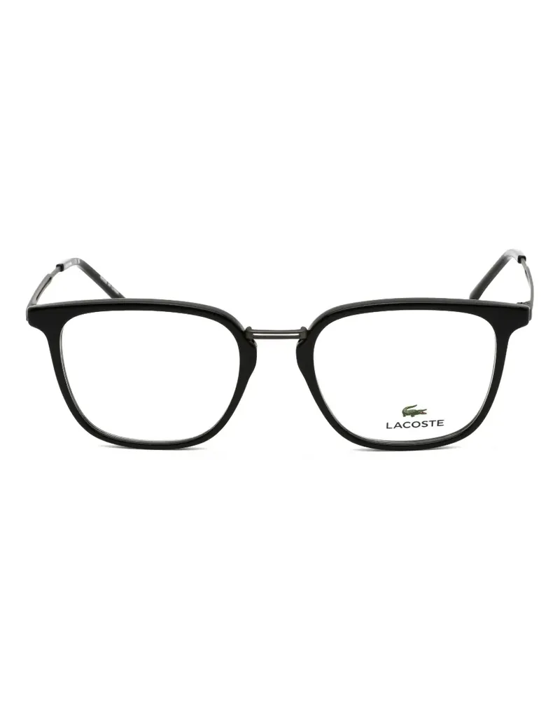 Lacoste rectangle-frame glasses - Schwarz Schwarz