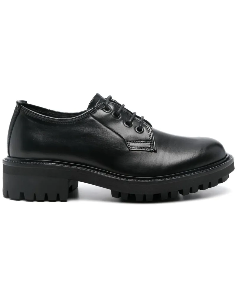 Calvin Klein Oxford-Schuhe aus Leder - Schwarz Schwarz