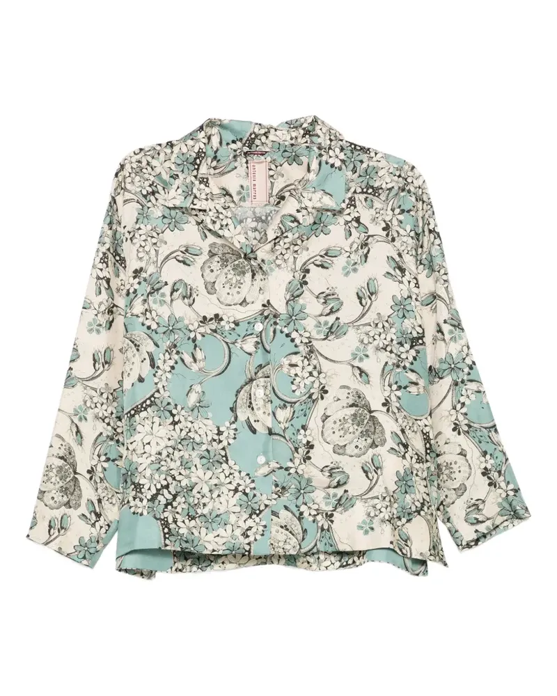 Antonio Marras floral-print long-sleeve shirt - Nude Nude