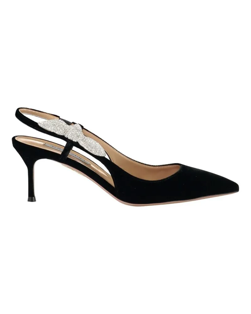 Aquazzura Very Box Tie Pumps 65mm - Schwarz Schwarz