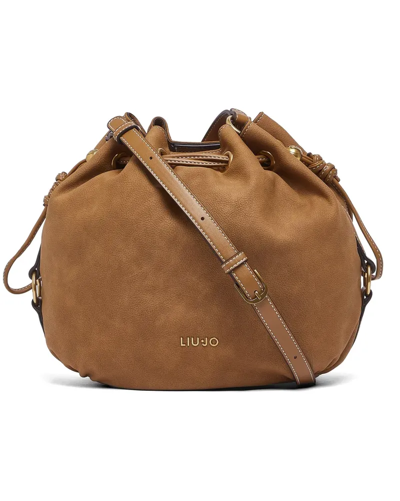 Liu Jo medium drawstring cross body bag - Braun Braun