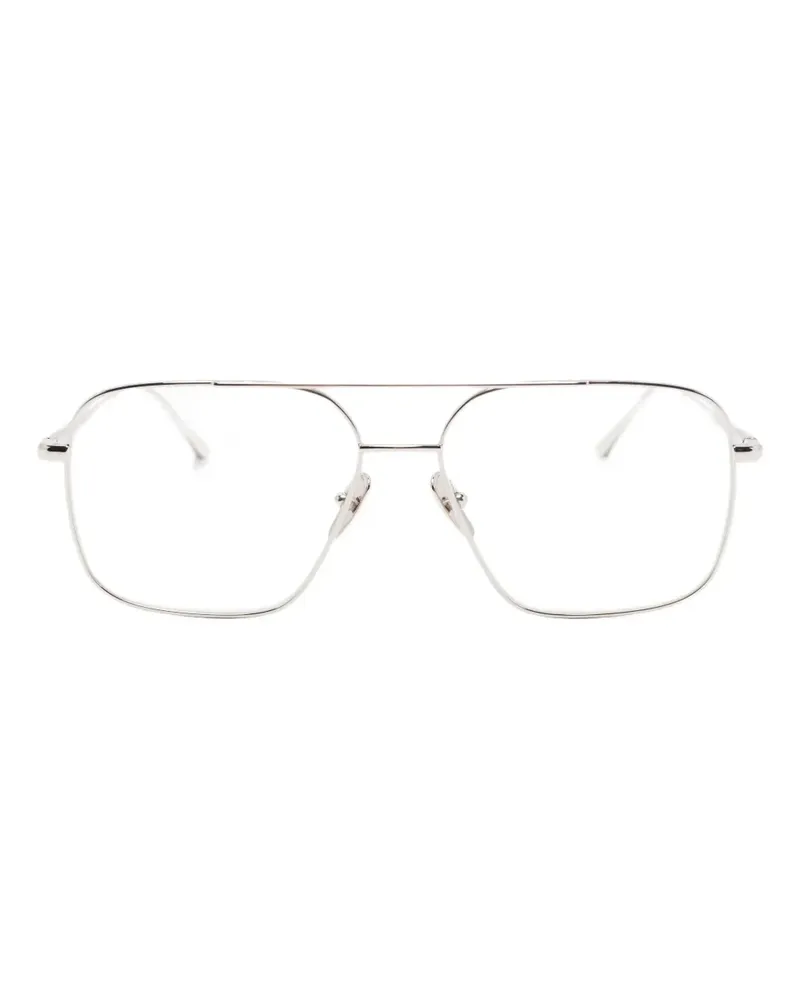 CHIMI Brille mit Pilotengestell - Grau Grau