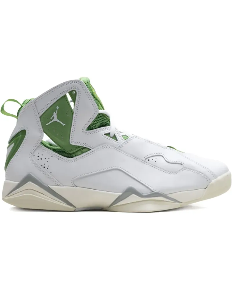 Jordan True Flight "Chlorophyll" Sneakers - Weiß Weiß