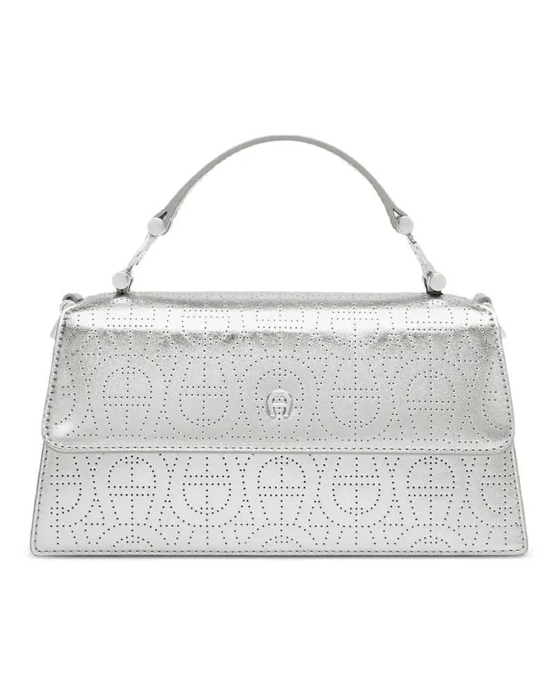 Aigner Kleine Delia Lucida Tote Bag - Silber Silber