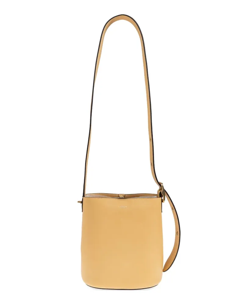 Coach Bleecker leather bucket bag - Nude Nude