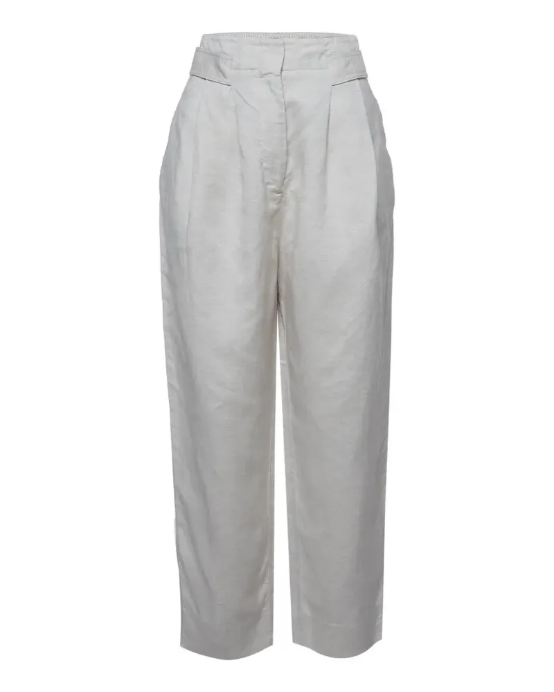 Totême Plissierte Hose - Nude Nude