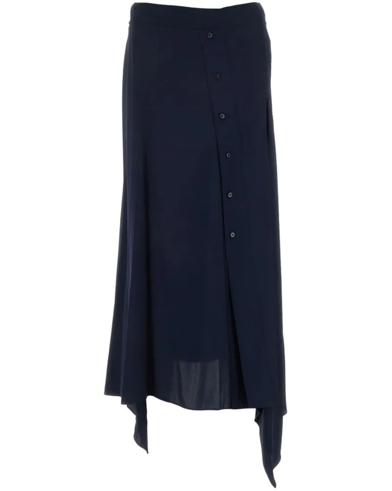 Stella McCartney Asymmetrischer Rock - Blau Blau