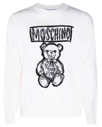 Moschino Teddy Bear sweater Weiß