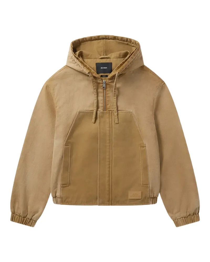 Axel Arigato Pitch cotton hooded jacket - Braun Braun