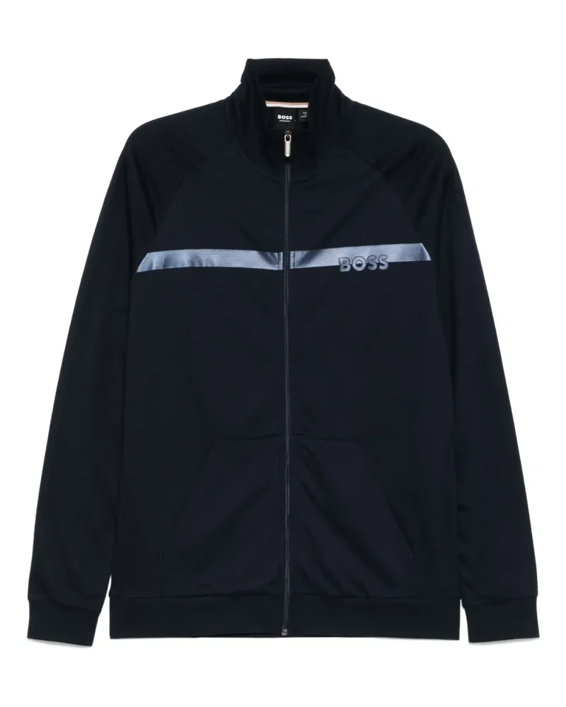 HUGO BOSS Sweatshirt mit Reißverschluss - Blau Blau