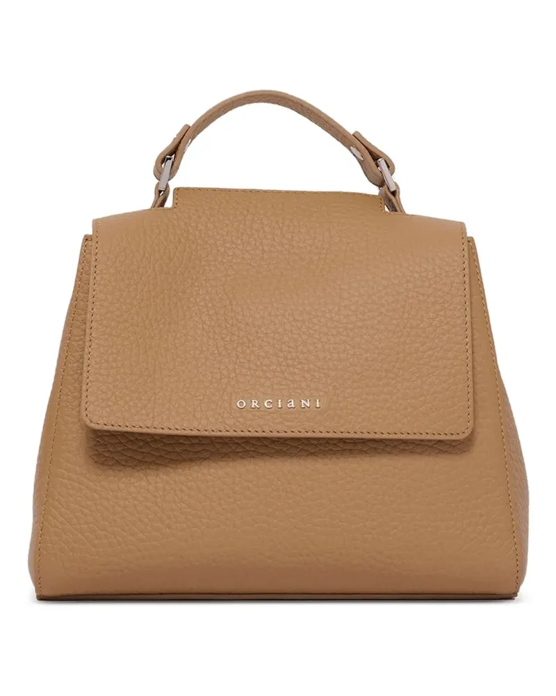 Orciani Kleine Sveva Handtasche - Nude Nude