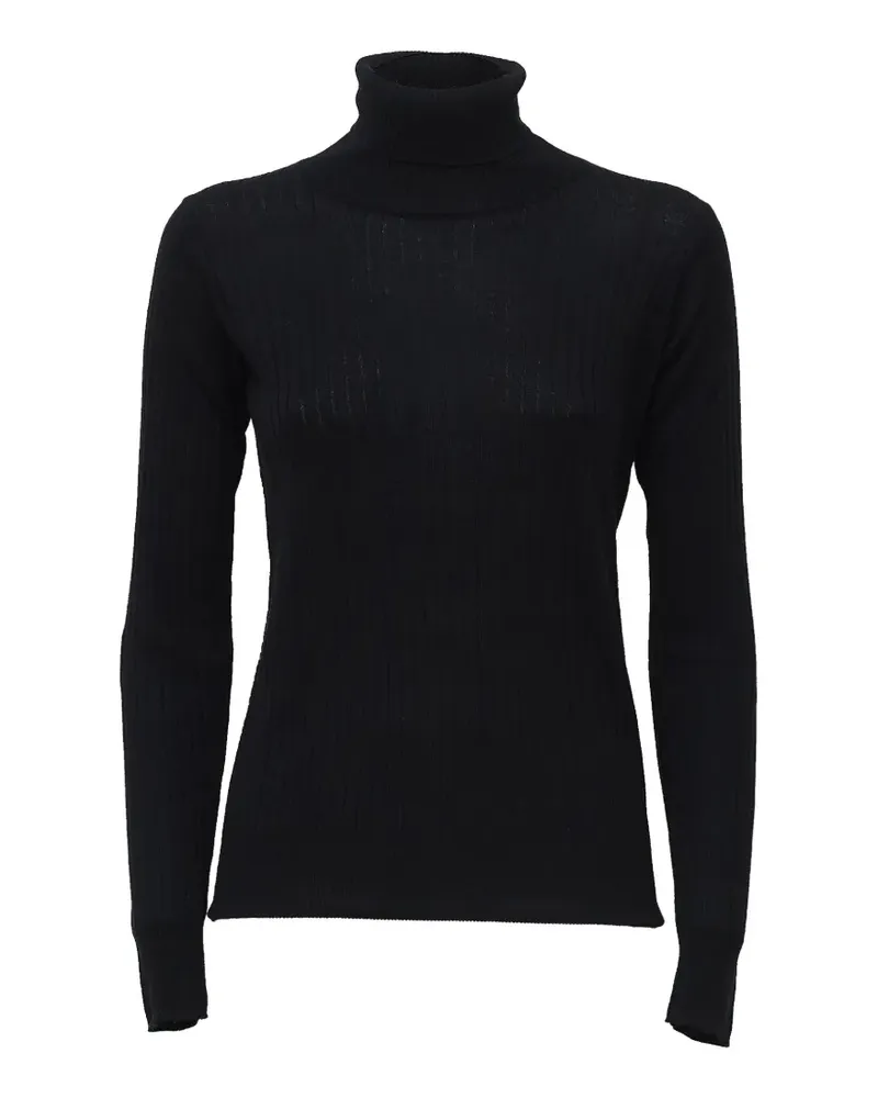C.T.plage ribbed-knit roll-neck sweater - Schwarz Schwarz