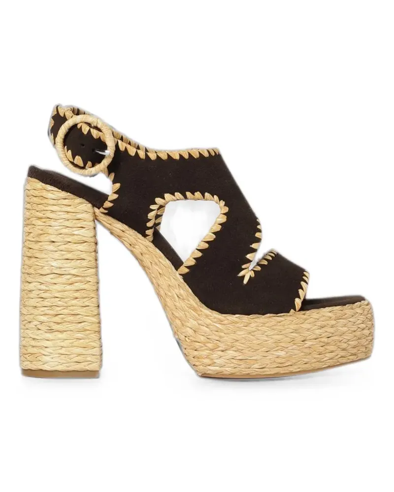 Paloma Barceló Wanda heeled sandals - Braun Braun