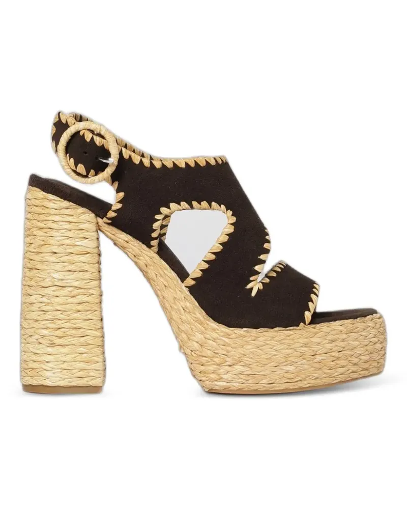 Paloma Barceló Wanda heeled sandals - Braun Braun