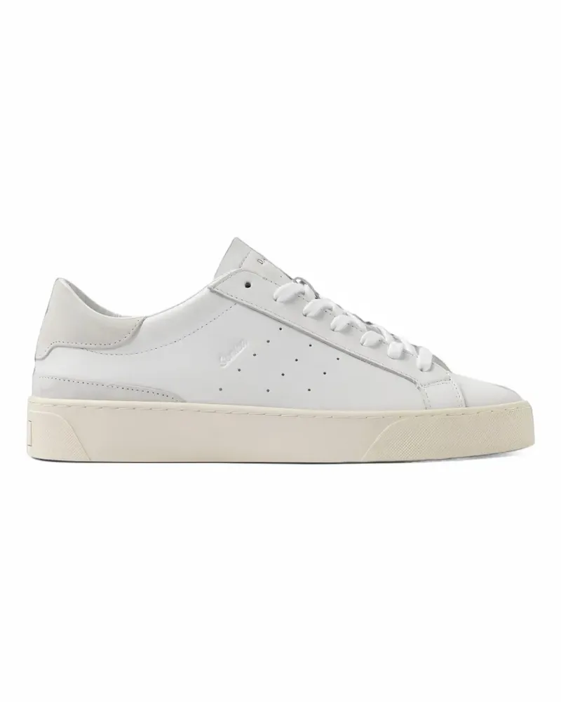 D.A.T.E. Sonica perforated sneakers - Weiß Weiß