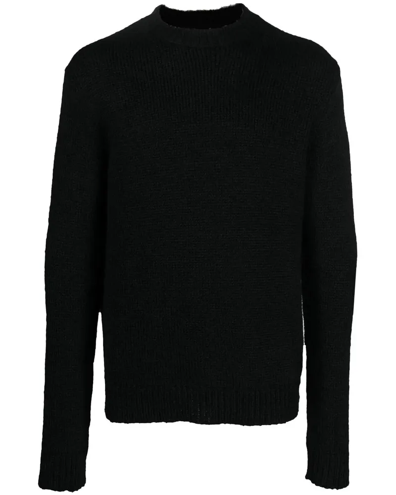 Jil Sander Pullover mit Rundhalsausschnitt - Schwarz Schwarz